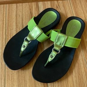 Sandals Green Hush Puppies Soft Style